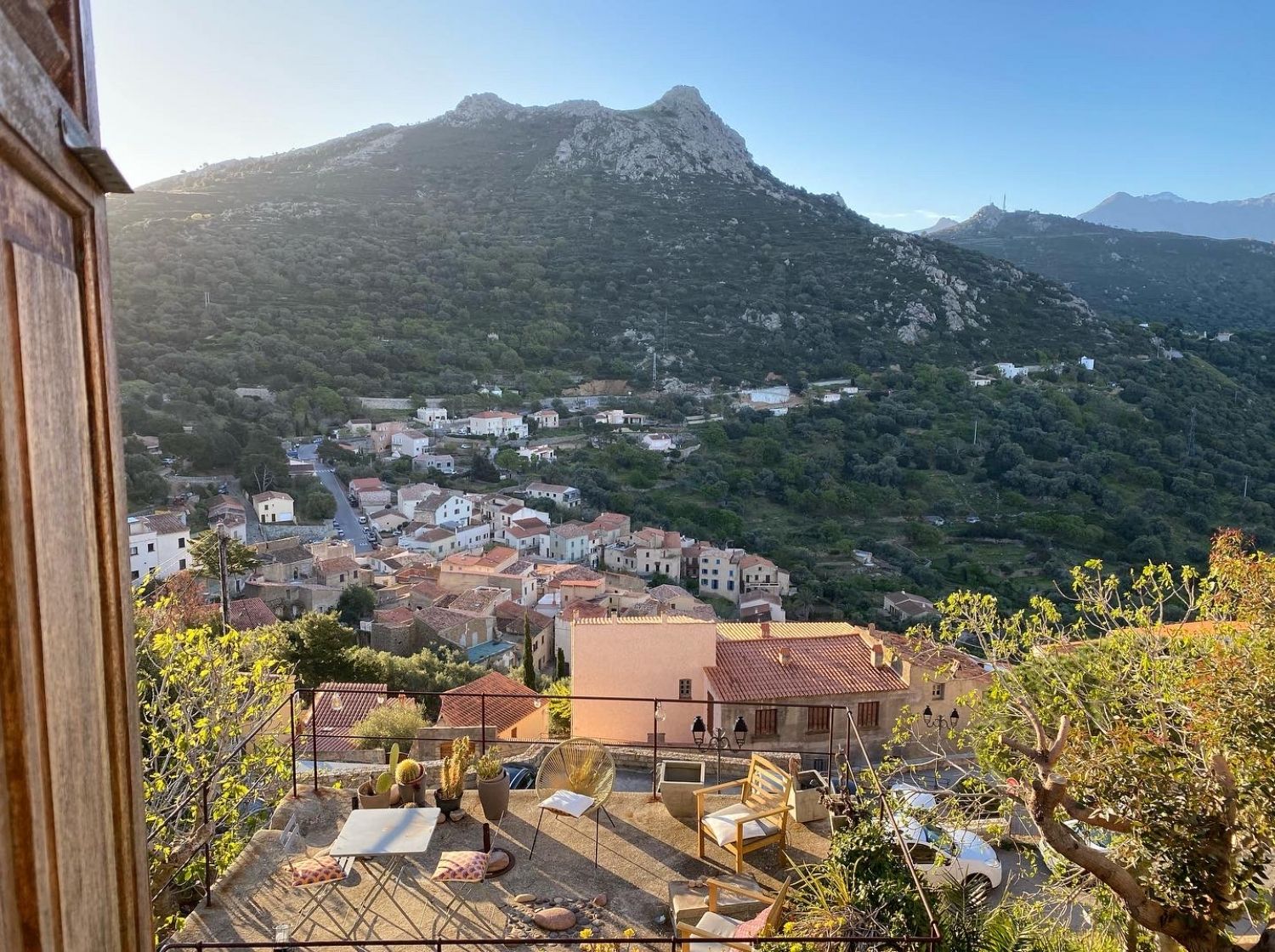Unusual place in a Corsican village