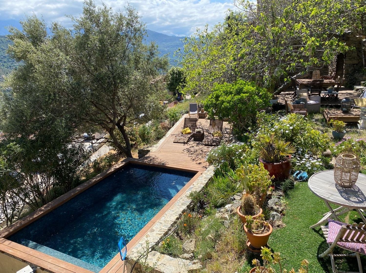 Unusual place in a Corsican village