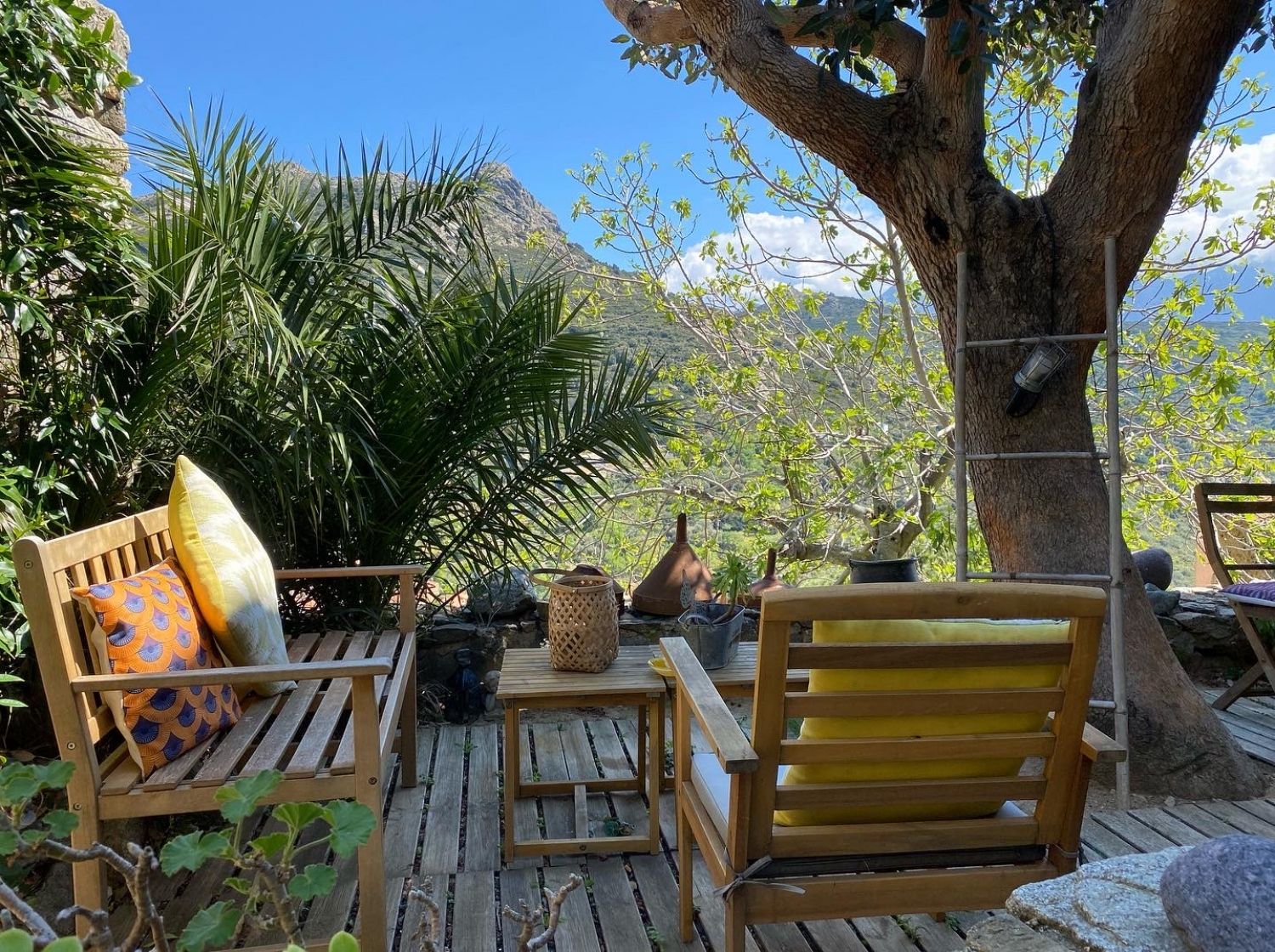 Unusual place in a Corsican village