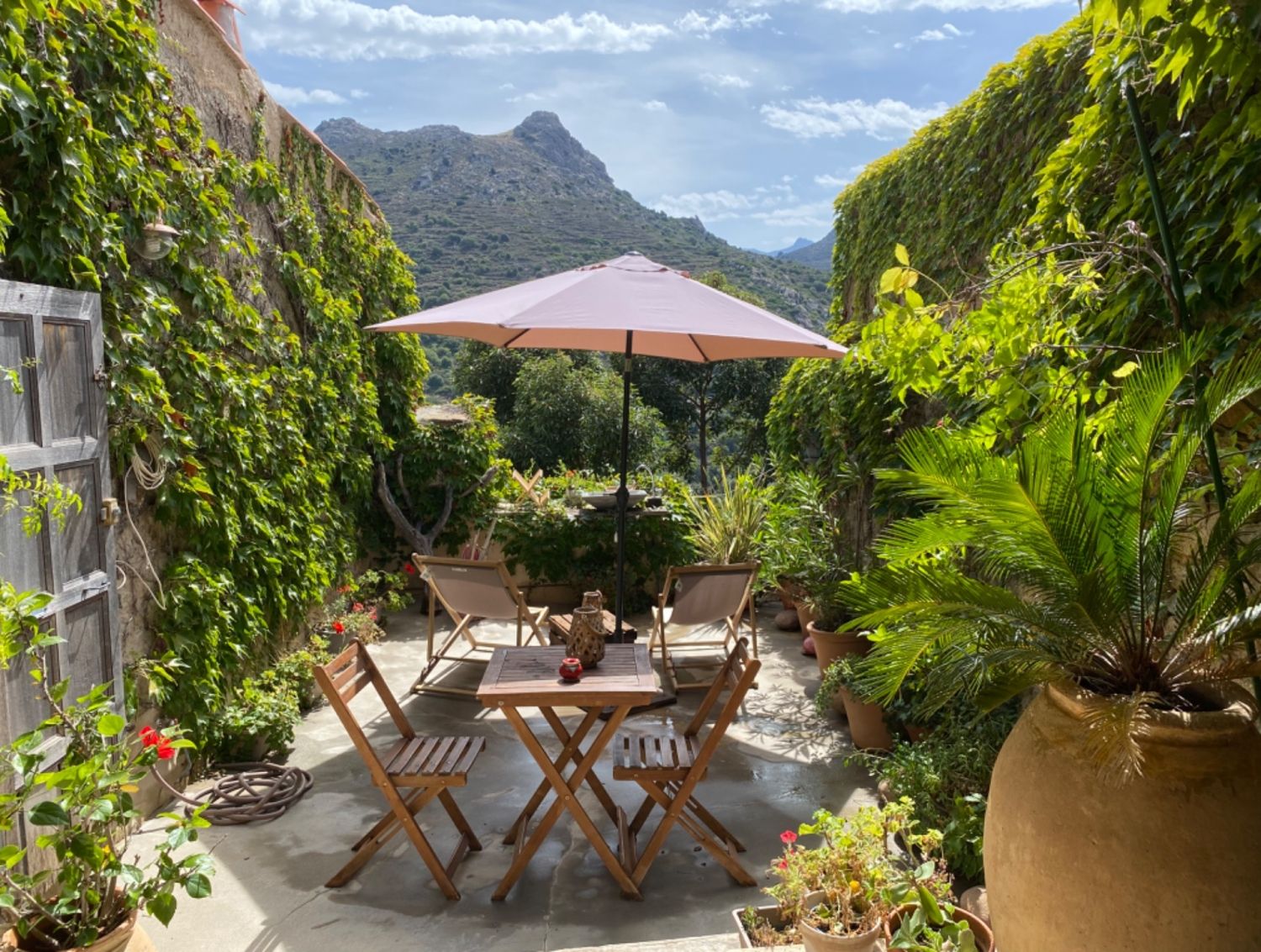 Unusual place in a Corsican village