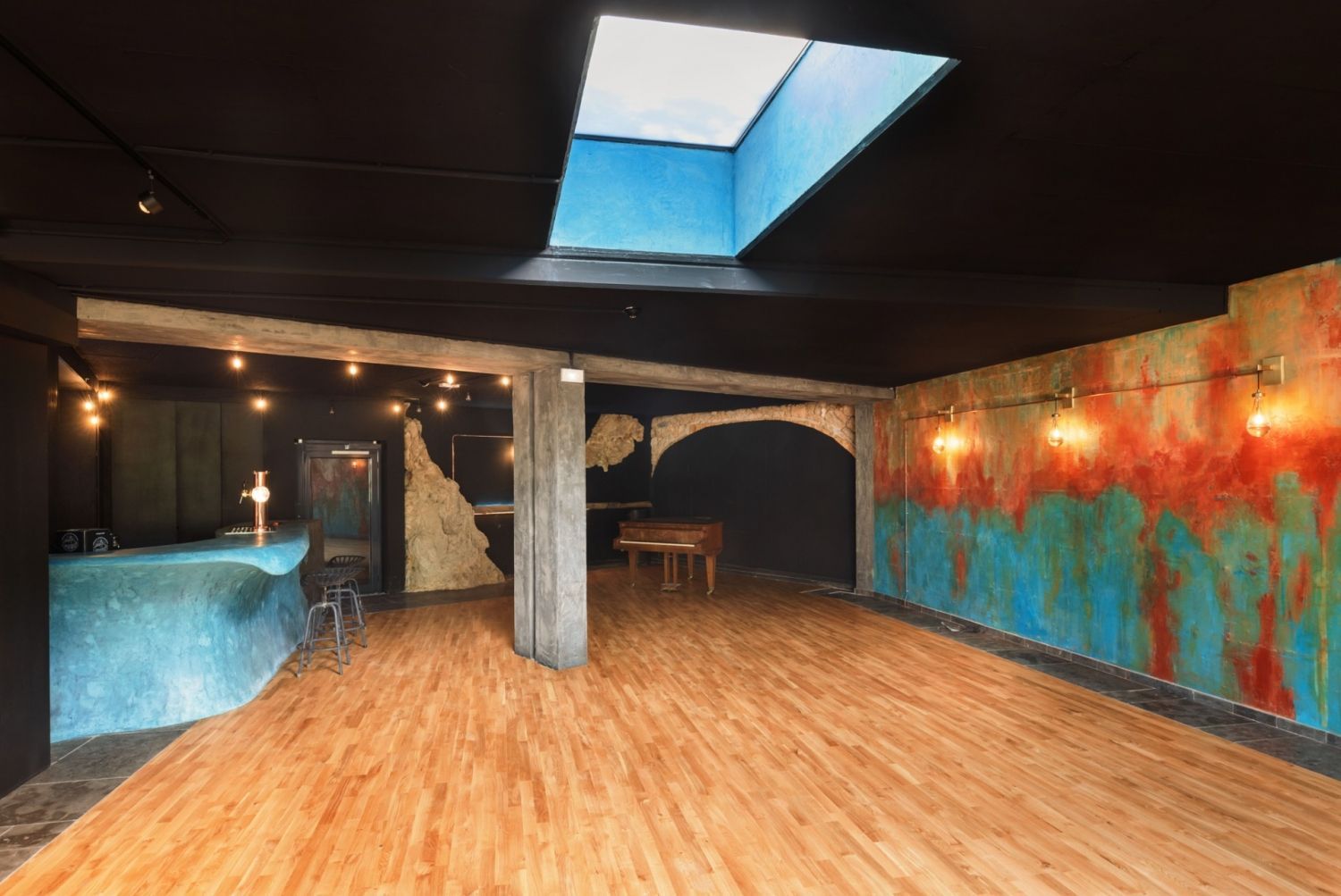 Salle de fêtes, espace festif et contemporain