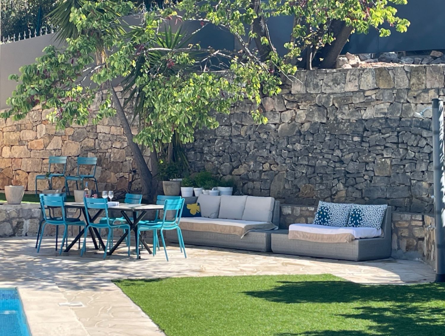 Villa with swimming pool and sea view
