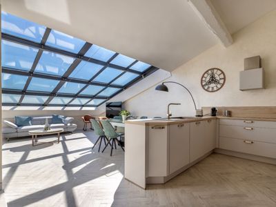 130 m² apartment, located 400 m from the Palais des Festivals