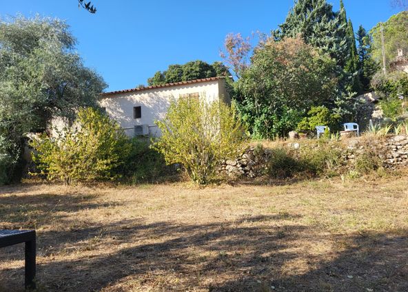 Outdoor property with playhouse