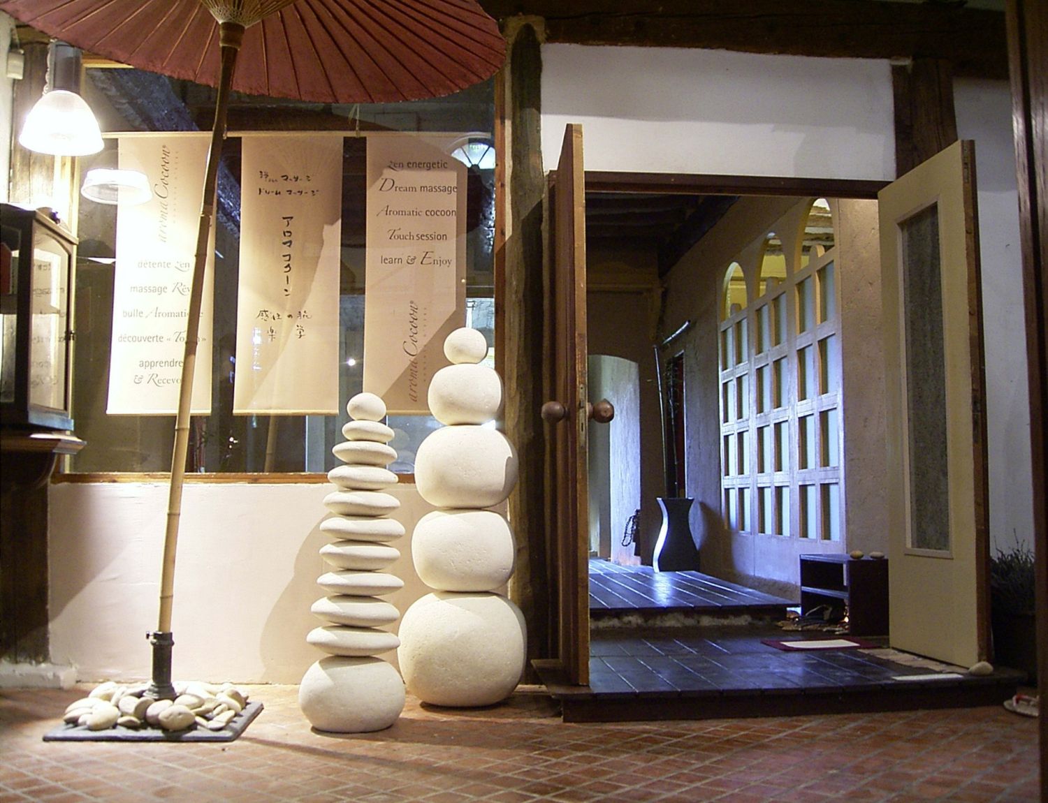 Zen massage area