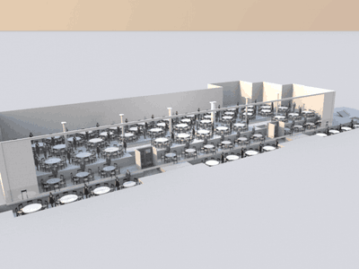 Brasserie le Paddock - Hippodrome de la Côte d'Azur