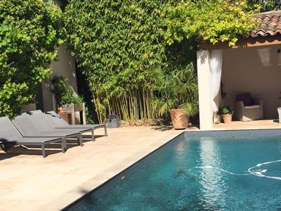 Character house with garden and swimming pool