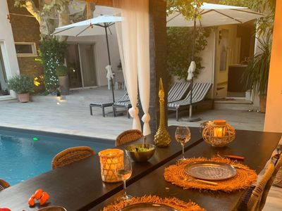 Character house with garden and swimming pool