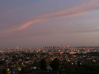 Penthouse with terrace, panoramic view of Paris