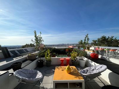 Penthouse with terrace, panoramic view of Paris