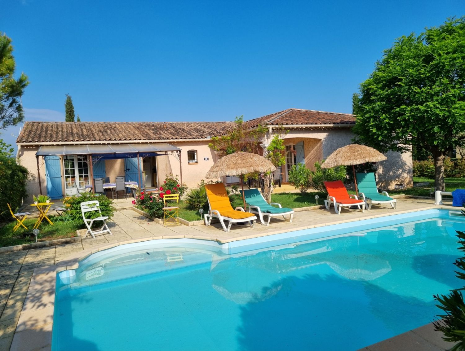 Villa exceptionnelle avec piscine au coeur de la Provence Verte