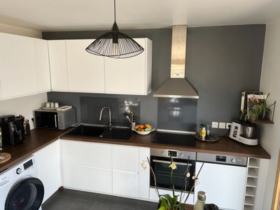 Rooftop apartment at the gates of Paris