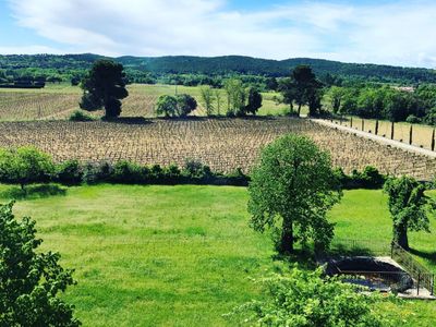 Château in the heart of the vineyards