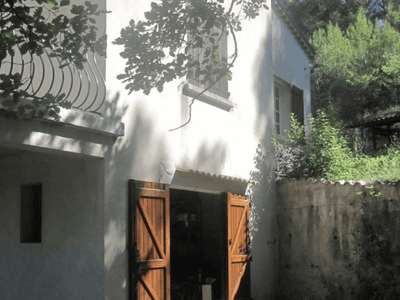 Terraced estate with woods