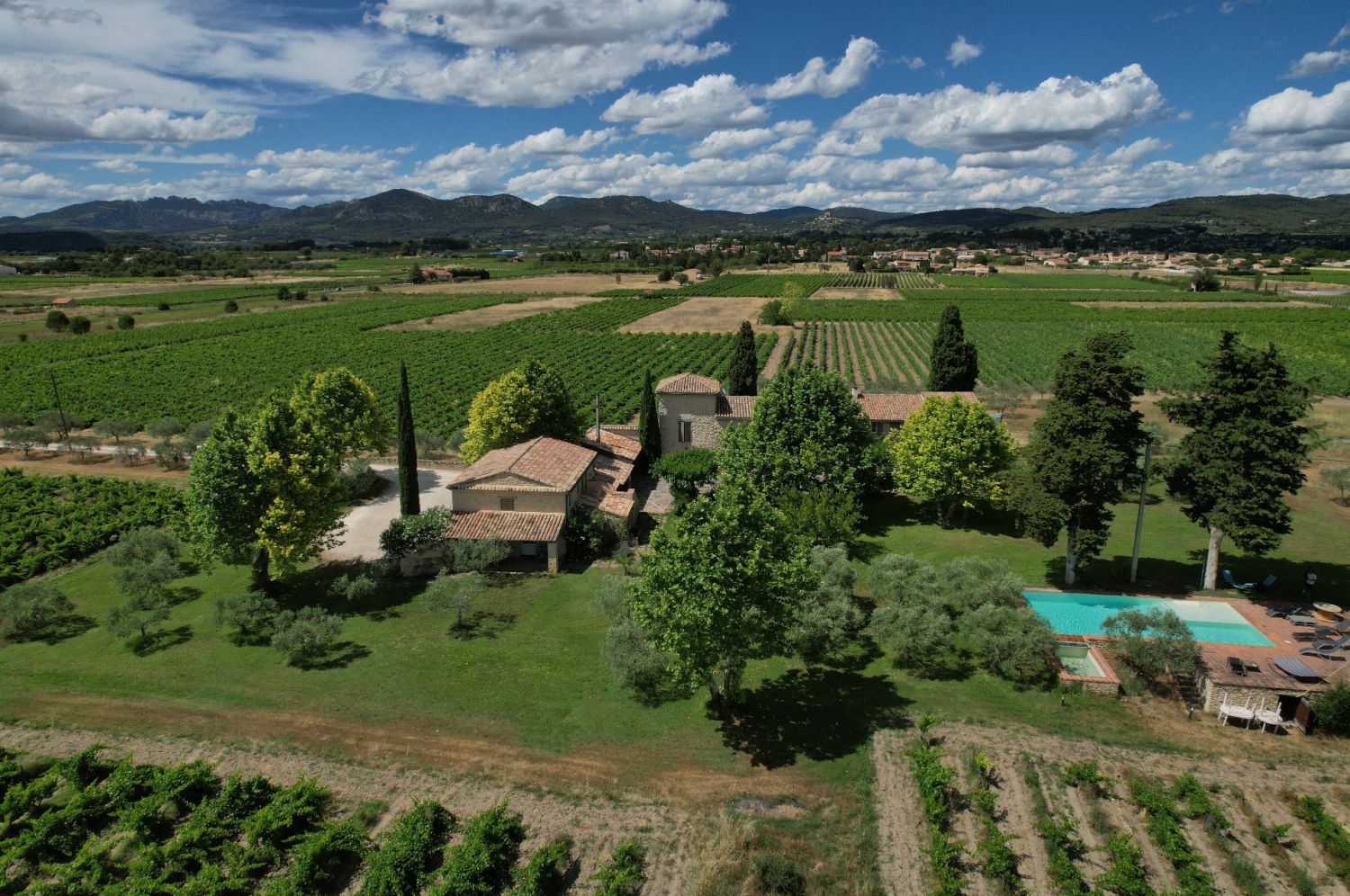 Family wine estate at the foot of Ventoux