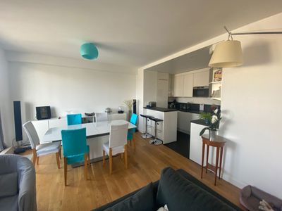 Eiffel Tower View Terrace Apartment in Paris for Events