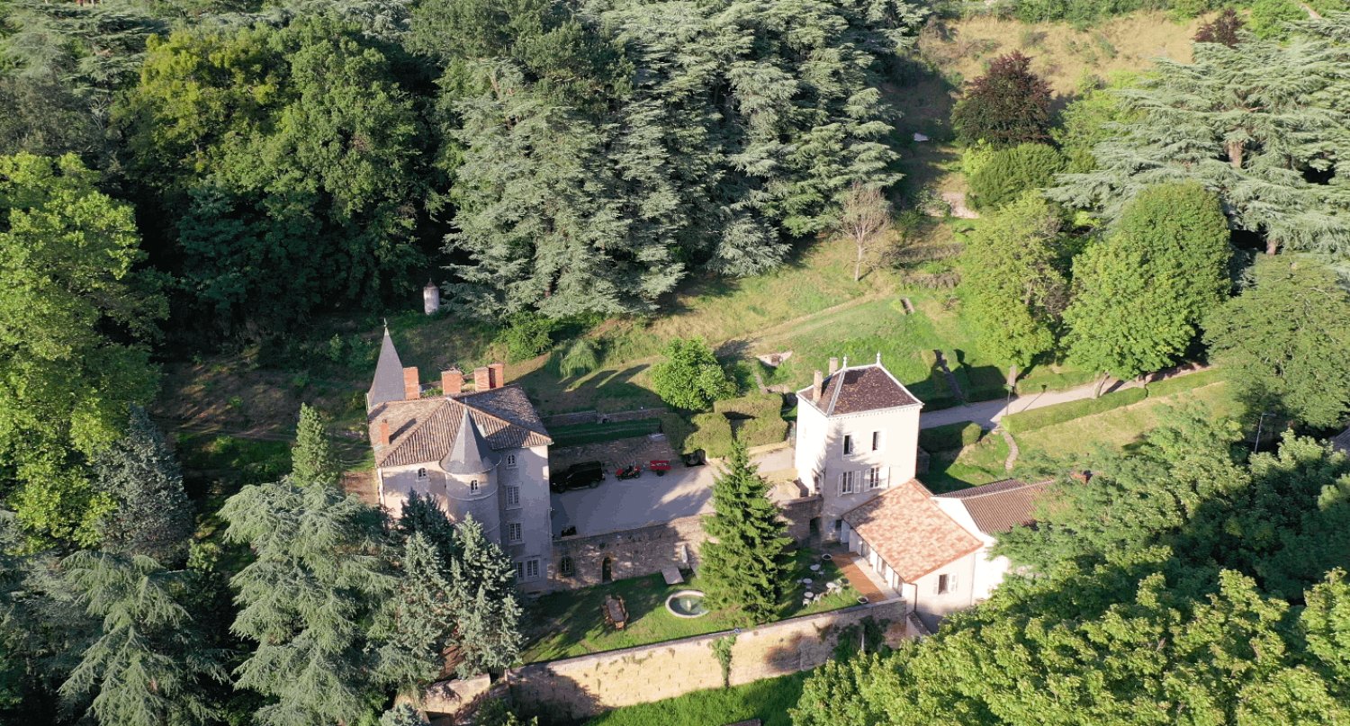Un château dans la ville