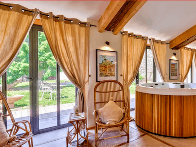 A castle in the city