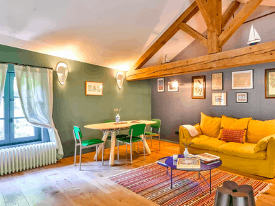 A castle in the city