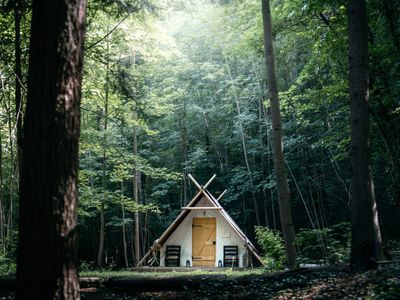 Un château dans la ville