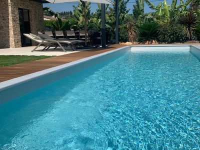 Villa 150 m² with flat land and swimming pool