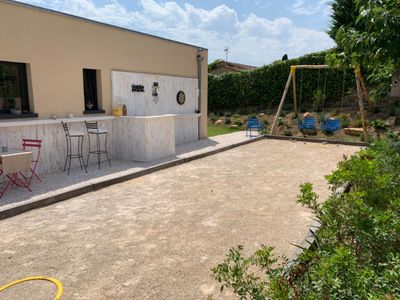 Villa 150 m² with flat land and swimming pool