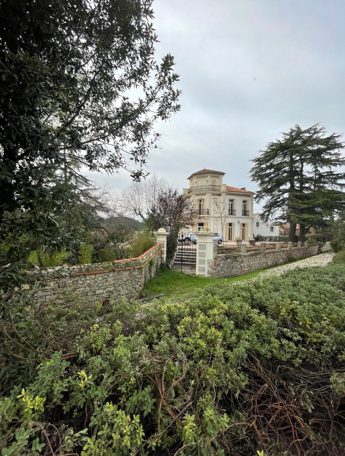 Domaine avec grand terrain et piscine 