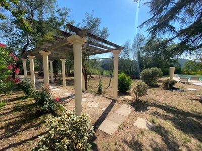 Domaine avec grand terrain et piscine 