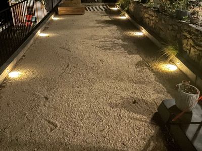 Garden and swimming pool breathtaking view