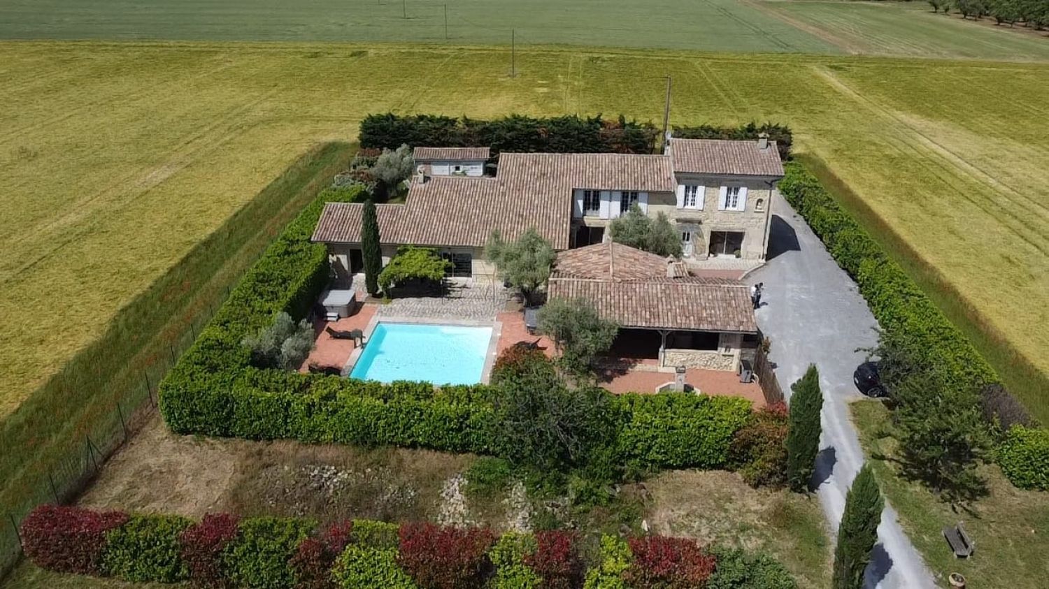 An 18th century farmhouse near Valence