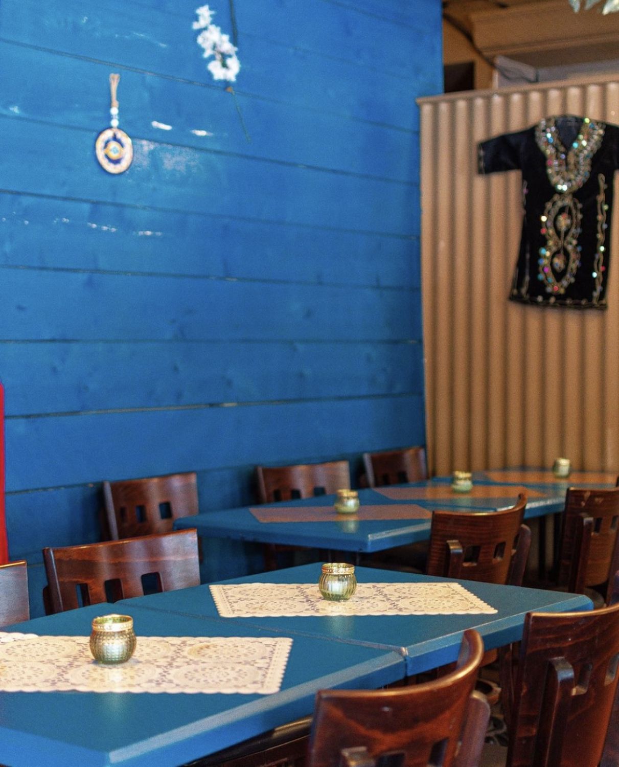 Salle de restaurant atypique méditerranéen 