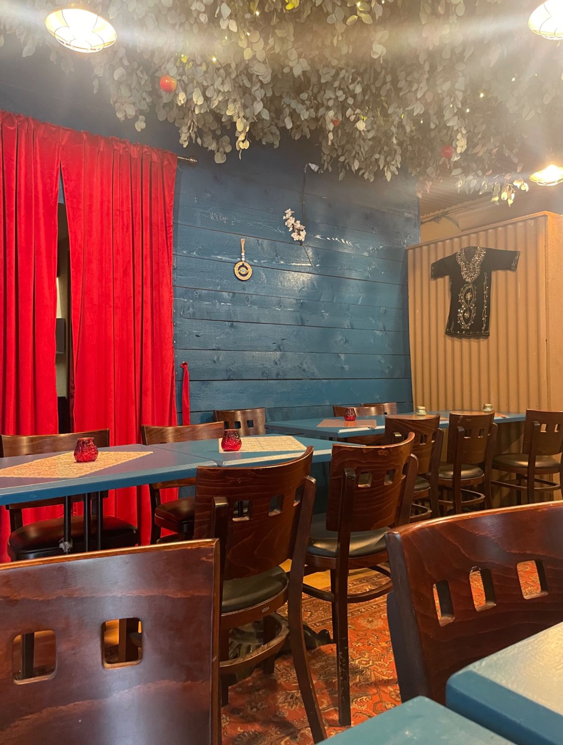 Salle de restaurant atypique méditerranéen 
