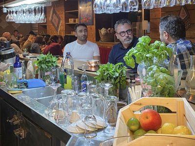 Salle de restaurant atypique méditerranéen 