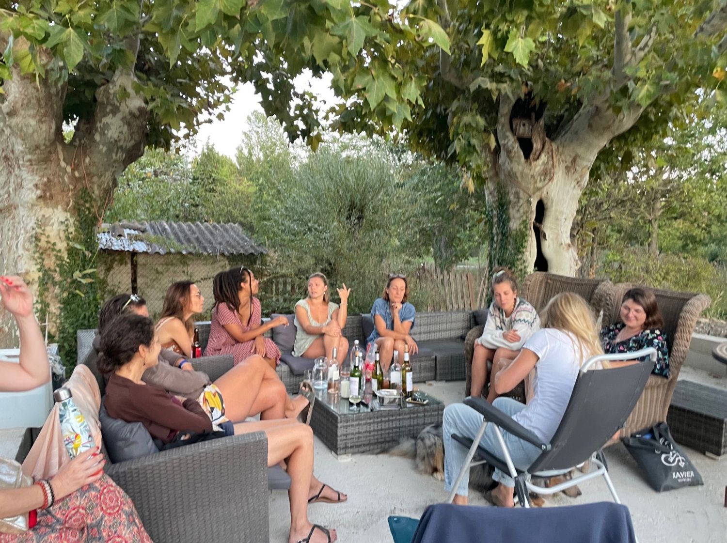 Mas en Provence avec grande salle d'accueil