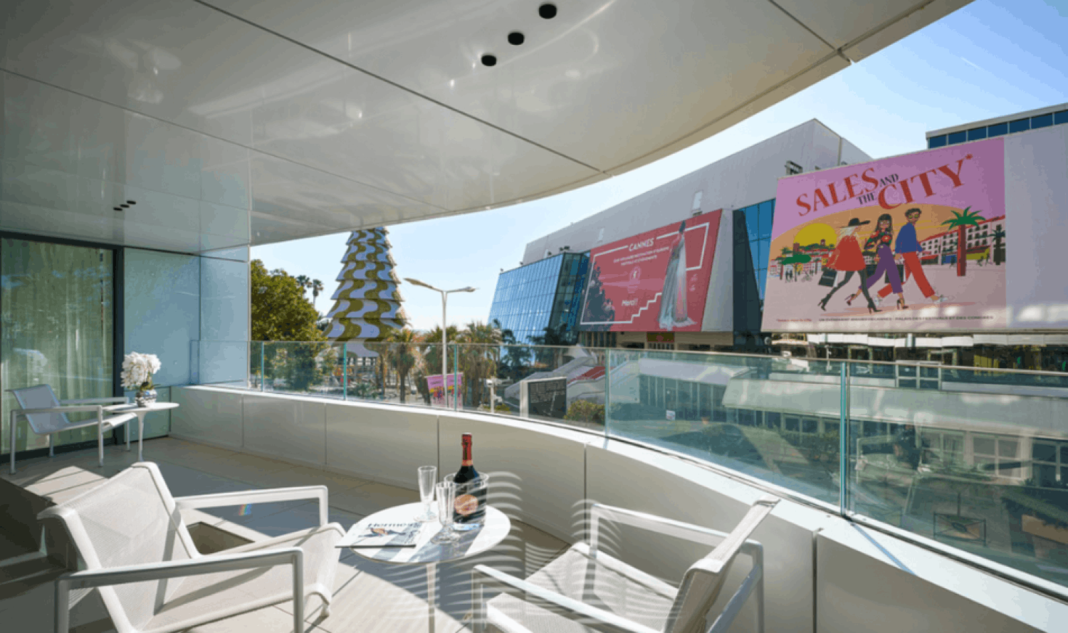 Apartment Cannes – 6 Guests, 1st Croisette Terrace
