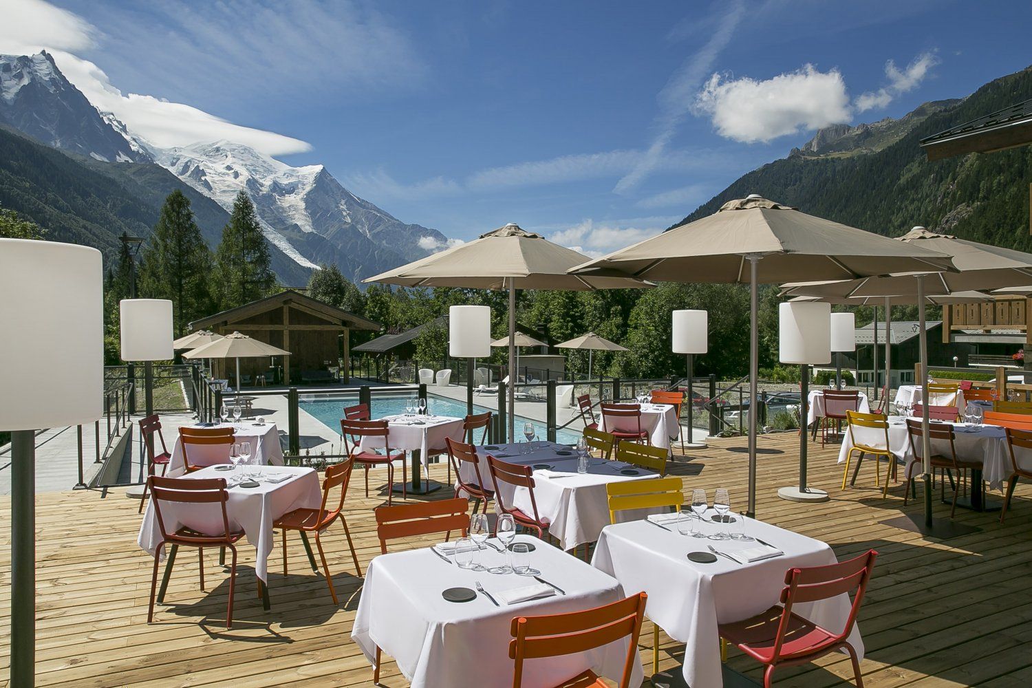 Restaurant with Breathtaking Mountain Views in Chamonix-Mont-Blanc