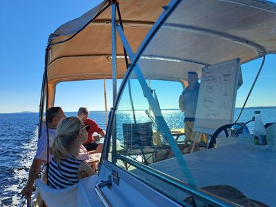 Dutch speedboat with boatman