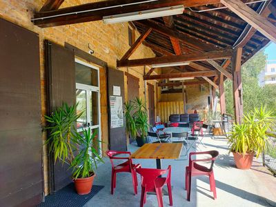 Salle de concert avec terrasse 