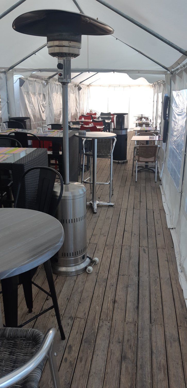 Terrace 100 m²