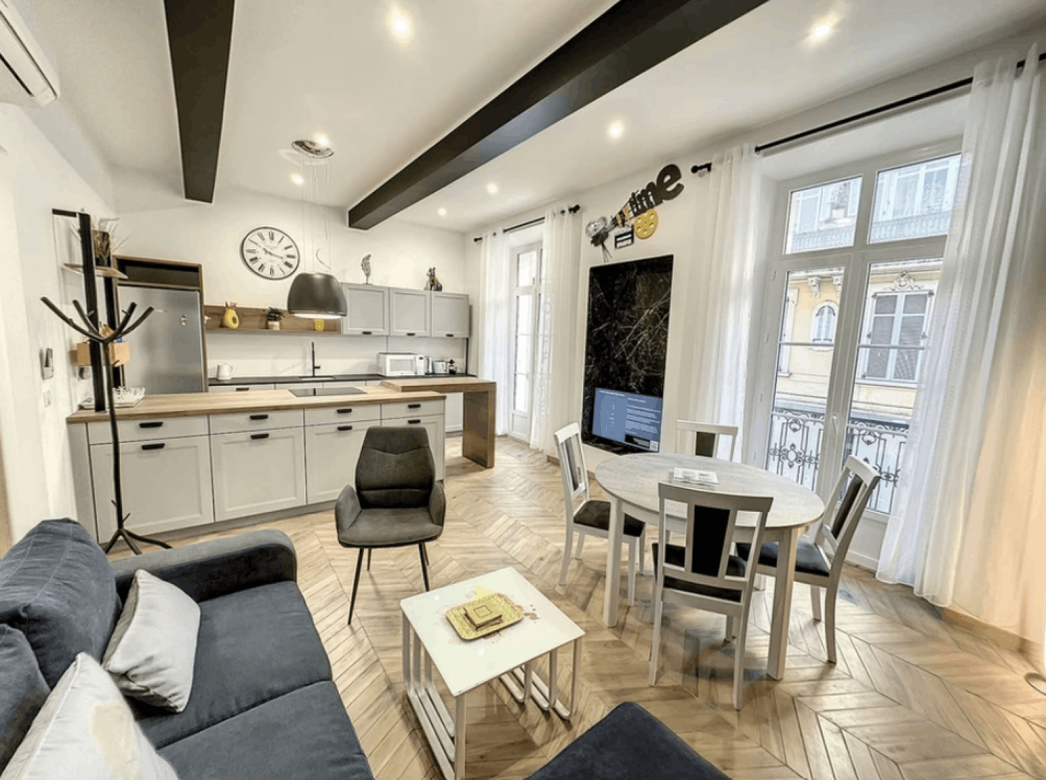 Appartement central à Cannes avec 2 chambres – Pour séjours ou événements