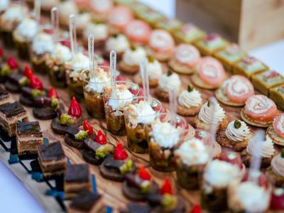 Event villa with exterior