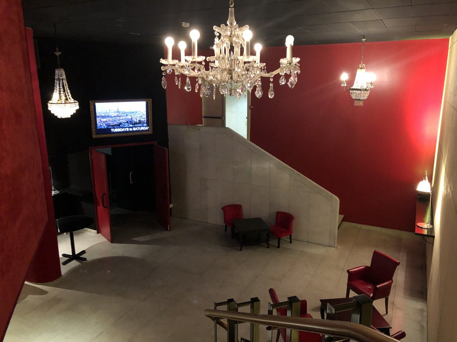 Performance and reception room