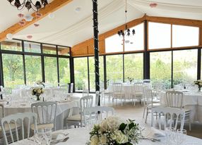 Reception room in the middle of an equestrian center