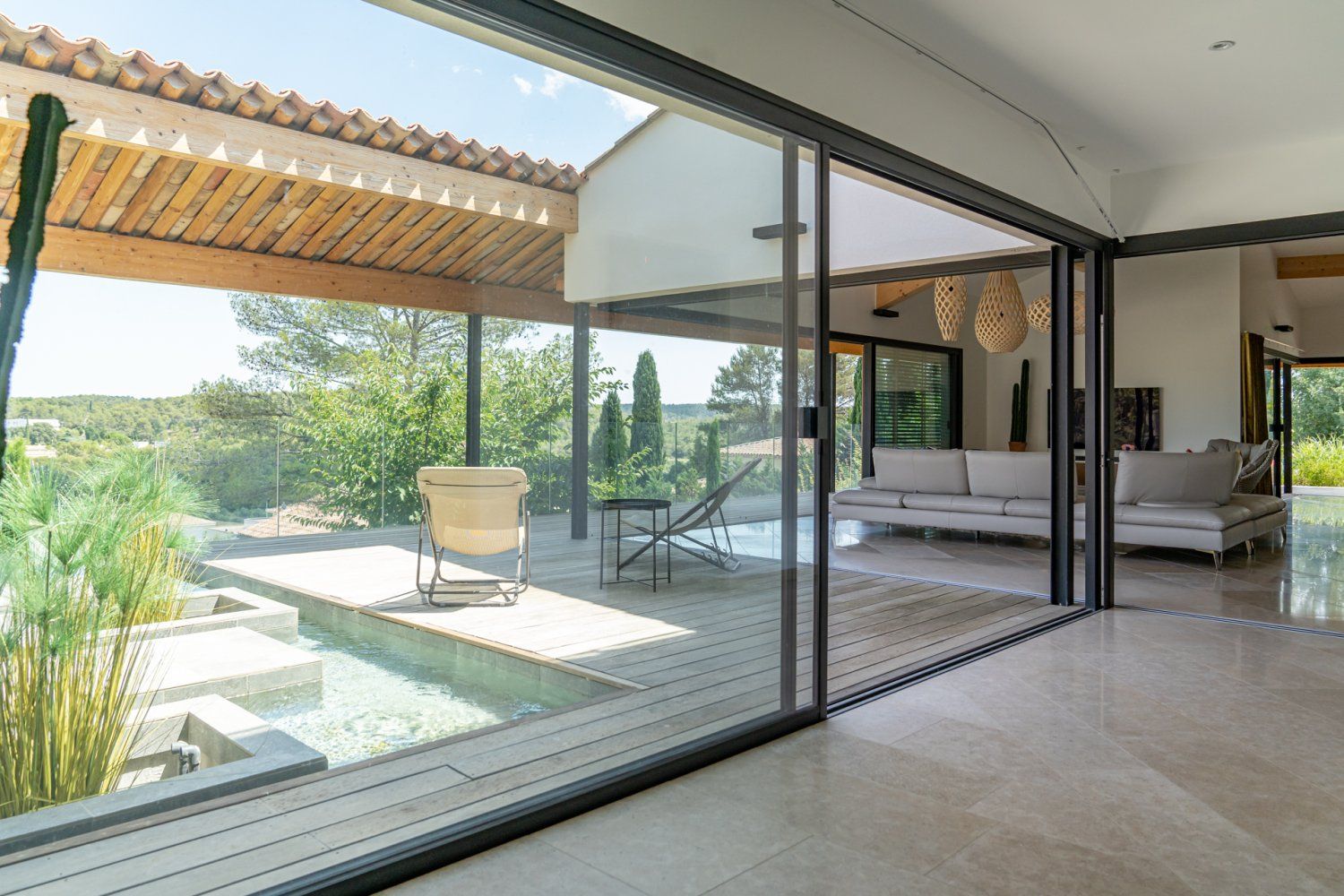 Contemporary villa by famous architect Maurice Sauzet