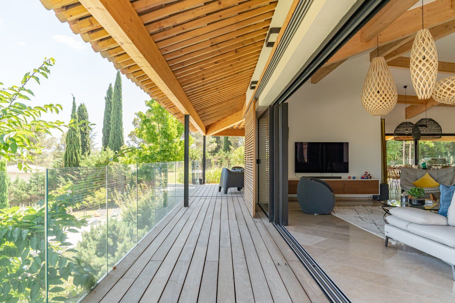 Contemporary villa by famous architect Maurice Sauzet