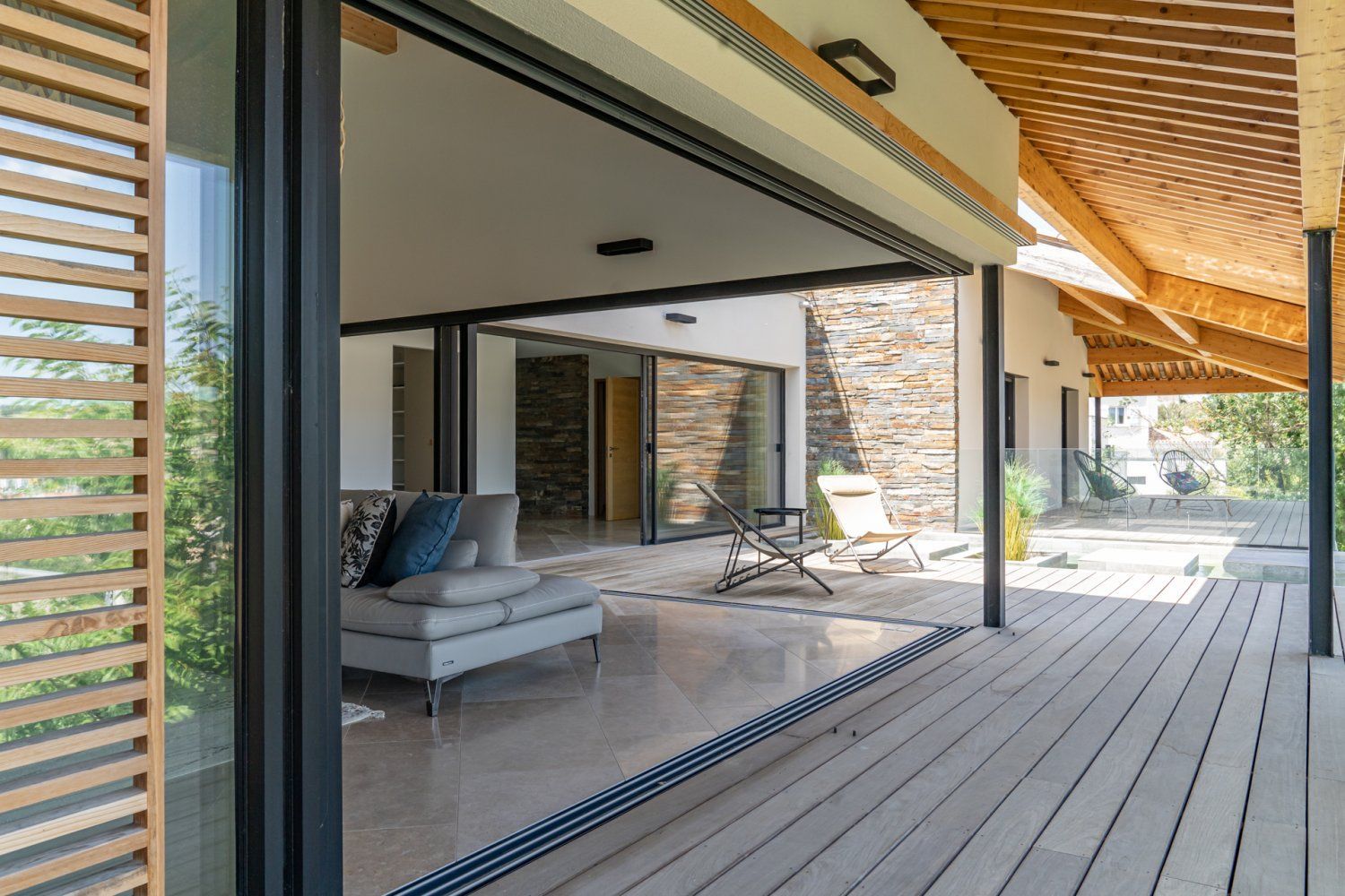 Contemporary villa by famous architect Maurice Sauzet