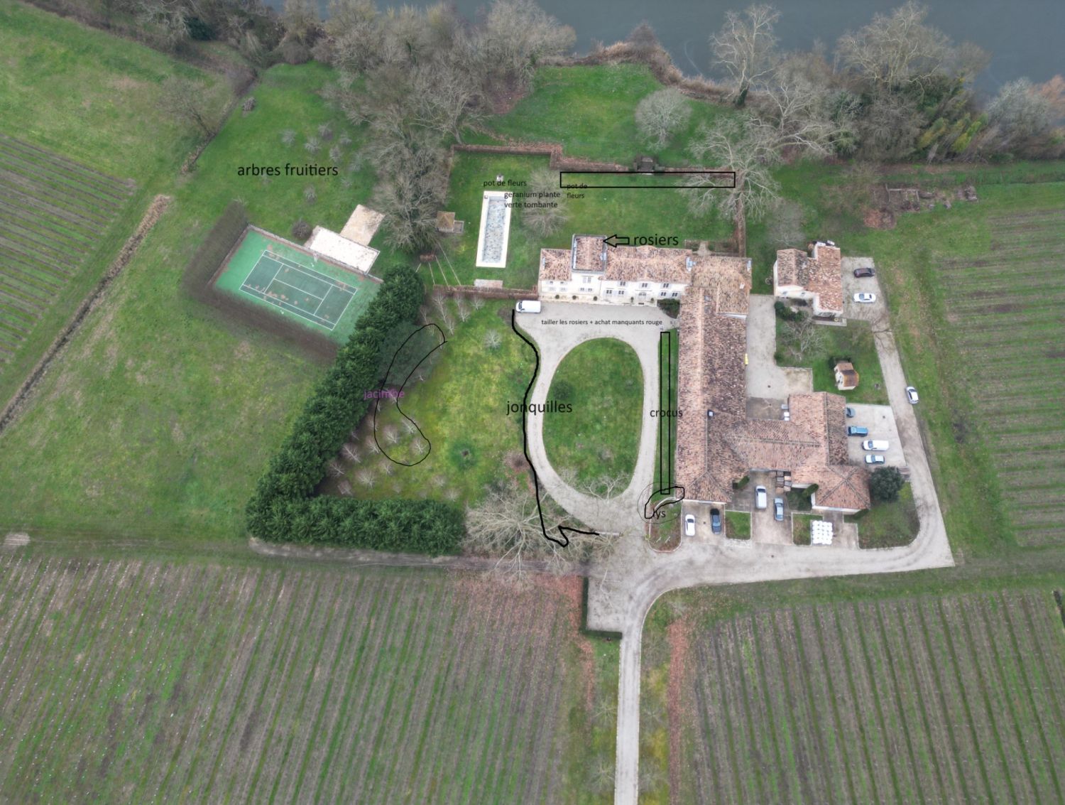 Domaine réceptif salle d'évènementiel