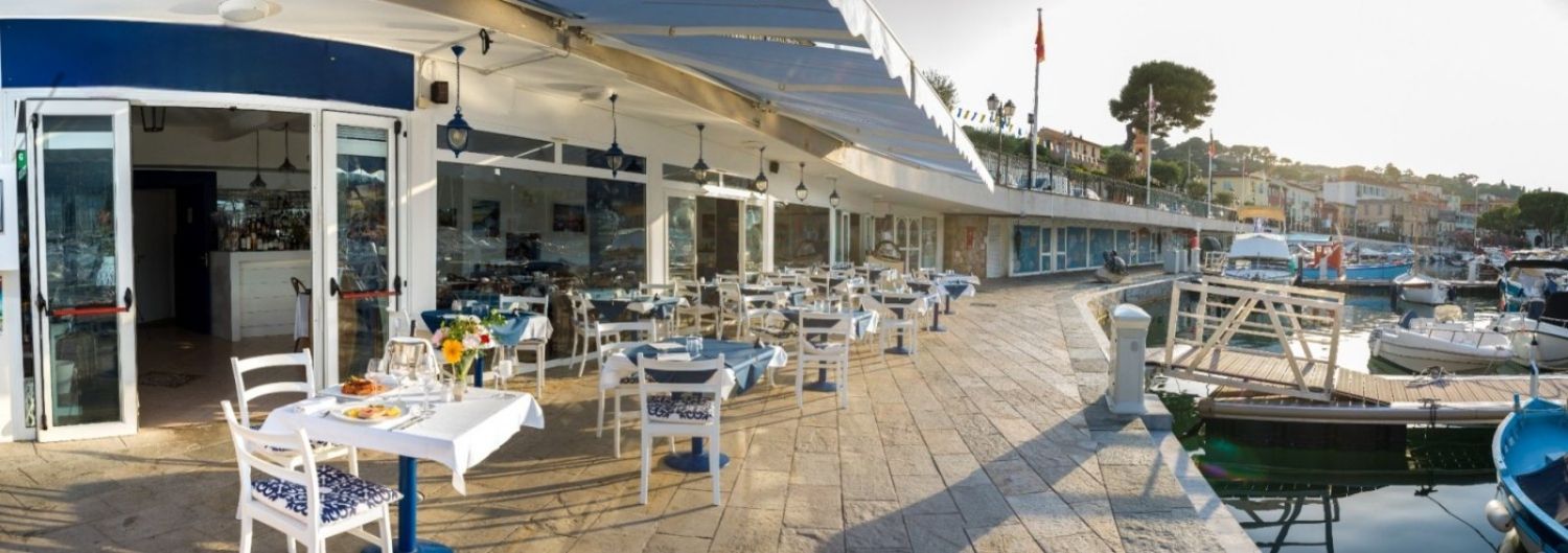 Restaurant italien niché sur le vieux port de Saint Jean Cap Ferrat