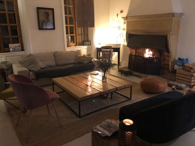 Winegrower's house with large covered courtyard in Charly (near Lyon)