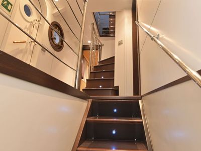 Charming boat at the port of Fontvieille